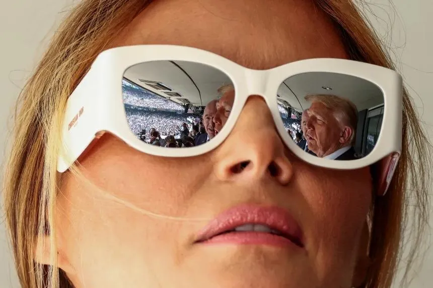 Influential in private but absent in public. How Melania Trump is choosing her moments in this mandate