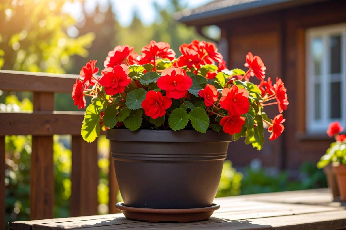 How to cultivate and Begonie in pots