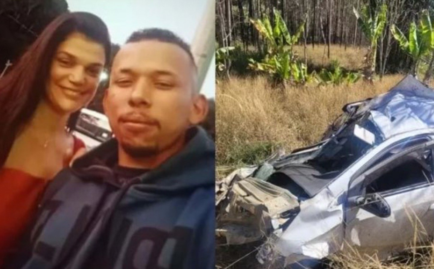 Couple dies after leaving the party to date in the car and fall from 400 m high wall