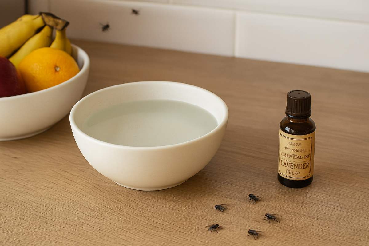 The perfumed water method to remove flies