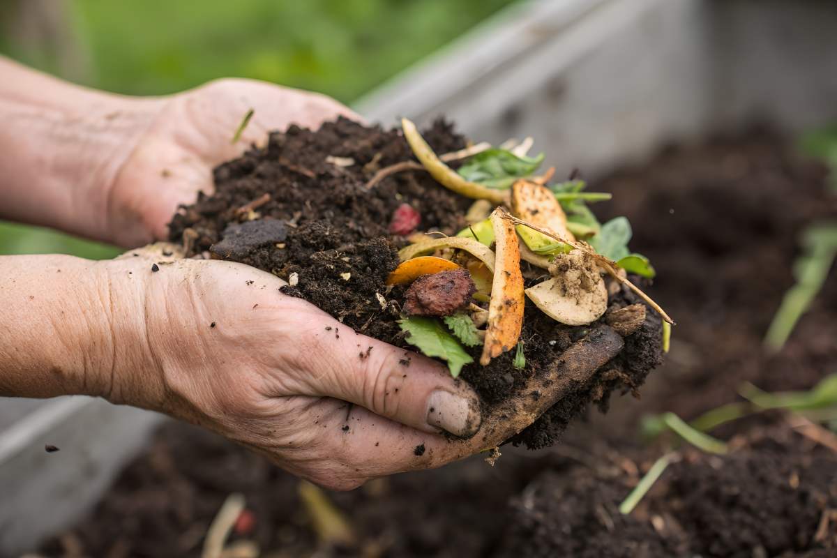 Fertilize plants with fruit skins