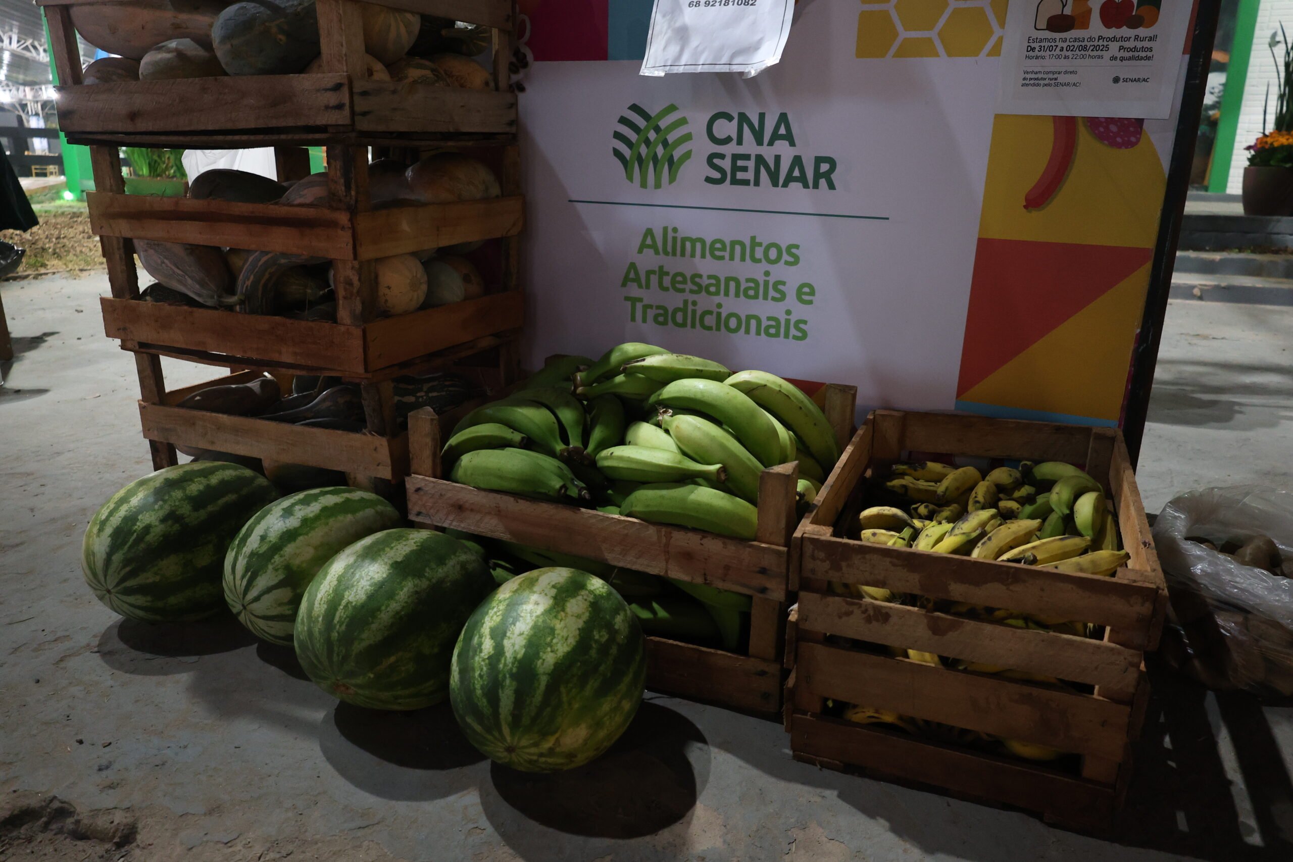Senar creates rural producers fair to value local production at Expoacre 2025
