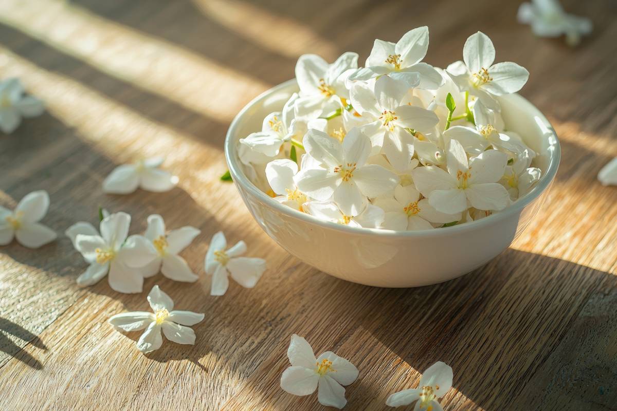 Awaken the scent of jasmine in August