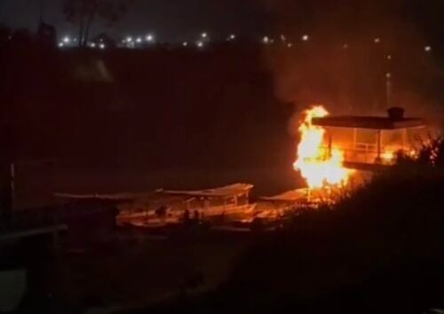 Fire reaches fuel pontoon in Tarauacá this Saturday
