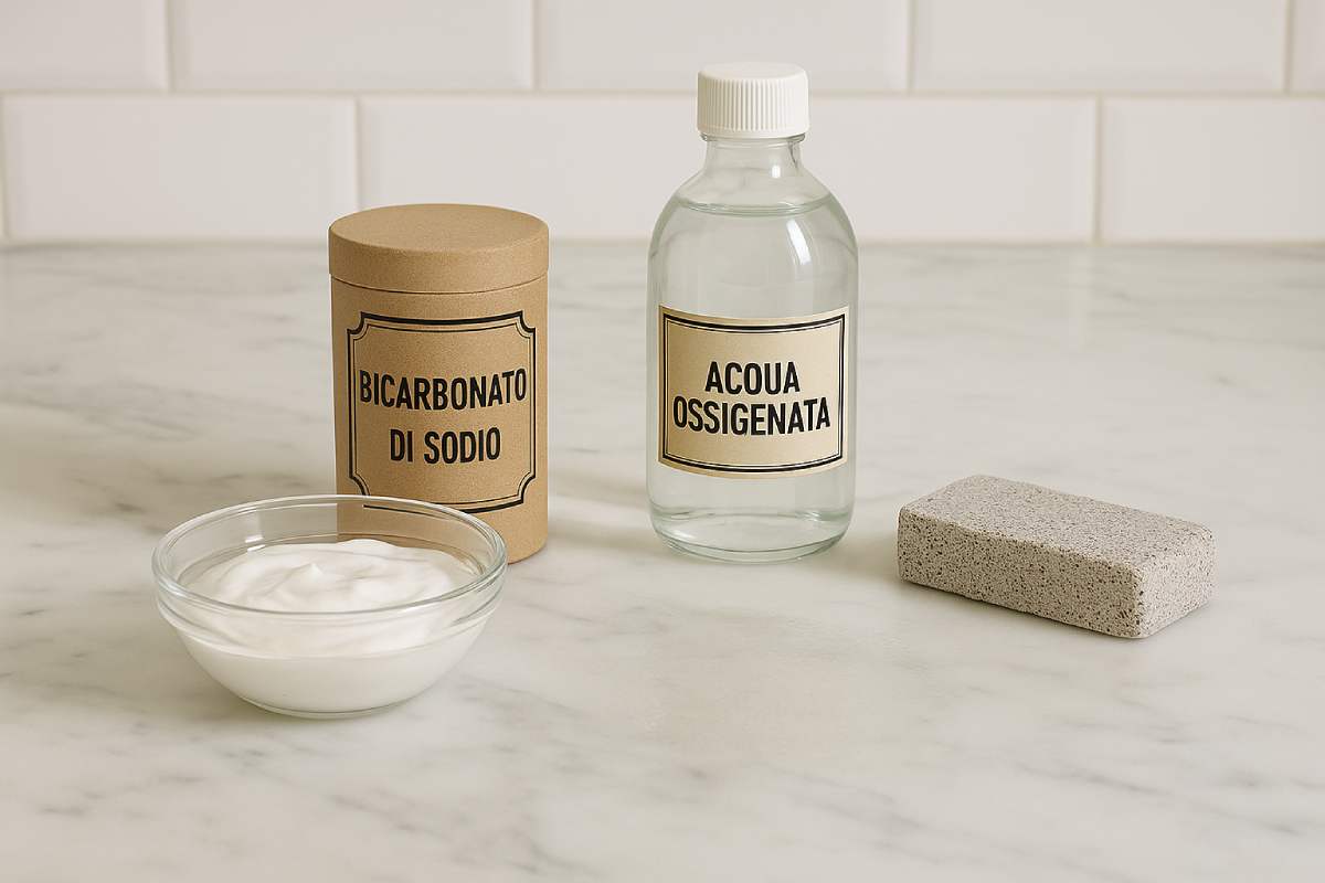 How to clean matt marble naturally