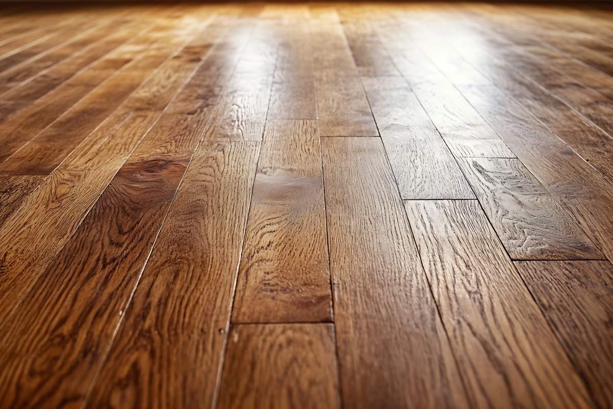 Natural remedy for the cleaning of the parquet