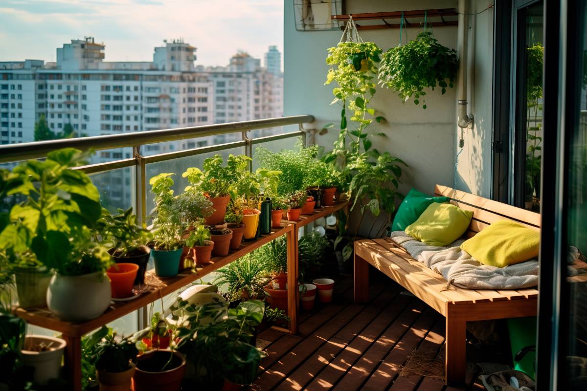 The secret to make the potted plants last