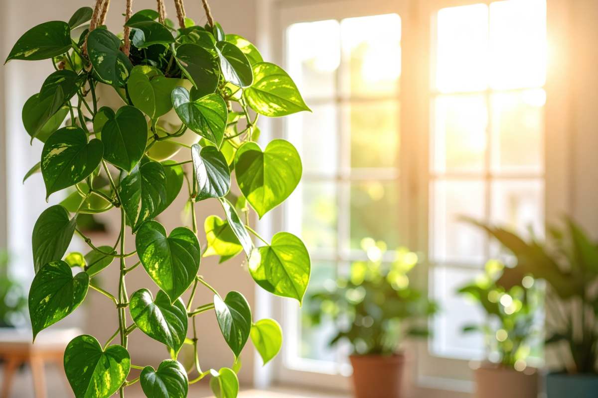 Plants that purify the air of home
