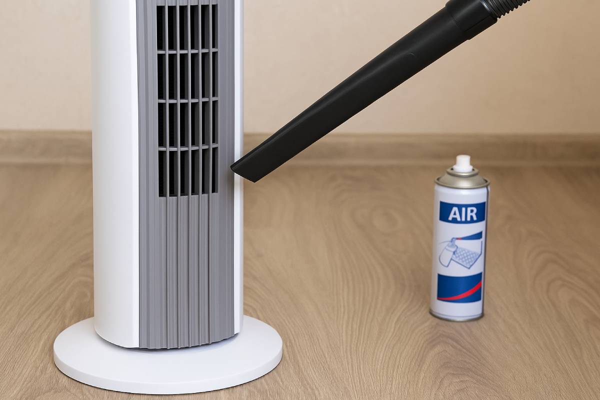 Here's how to clean the fan in Torre