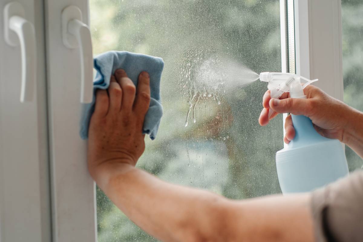 The natural remedy to clean the glass