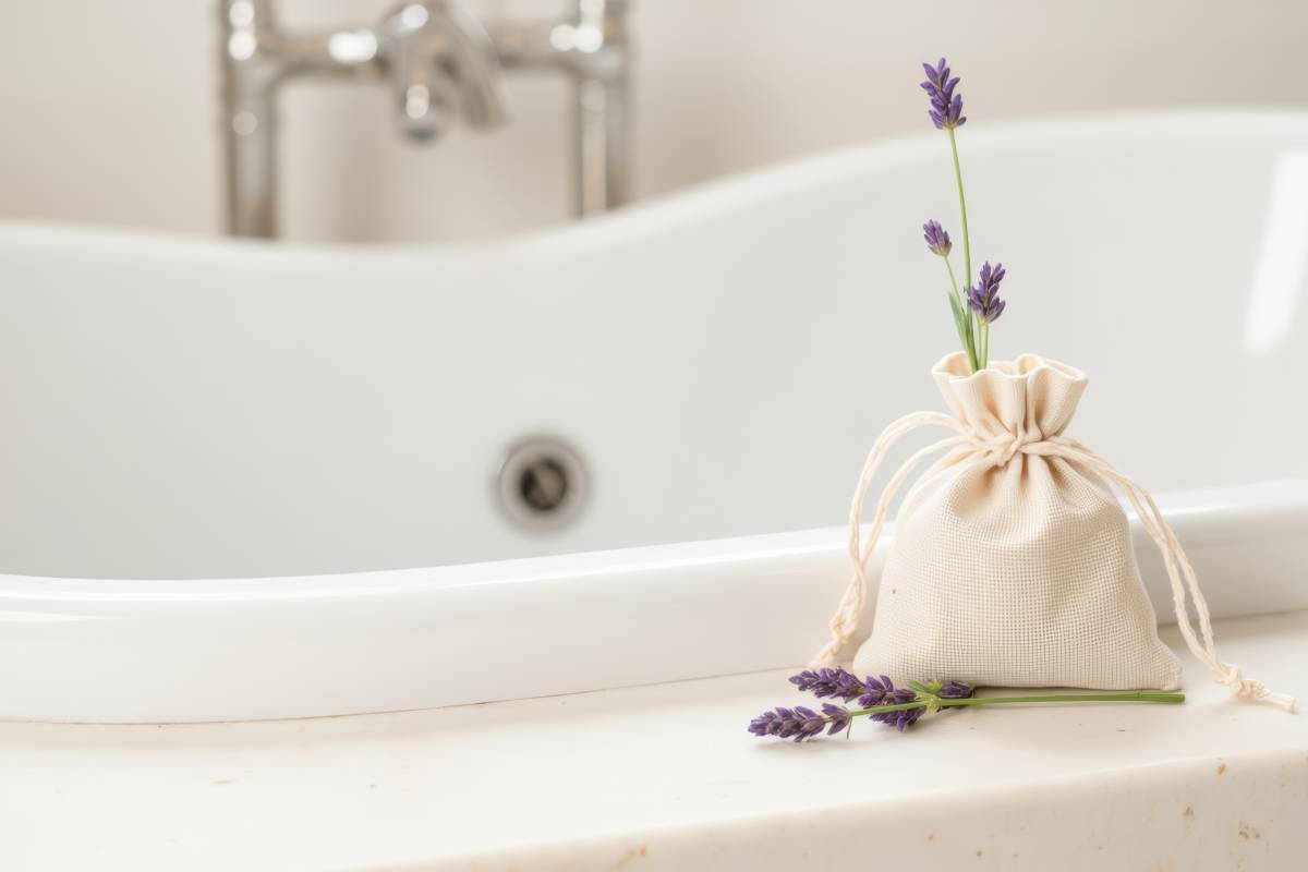 Deodorise the bathroom with aromatic twigs