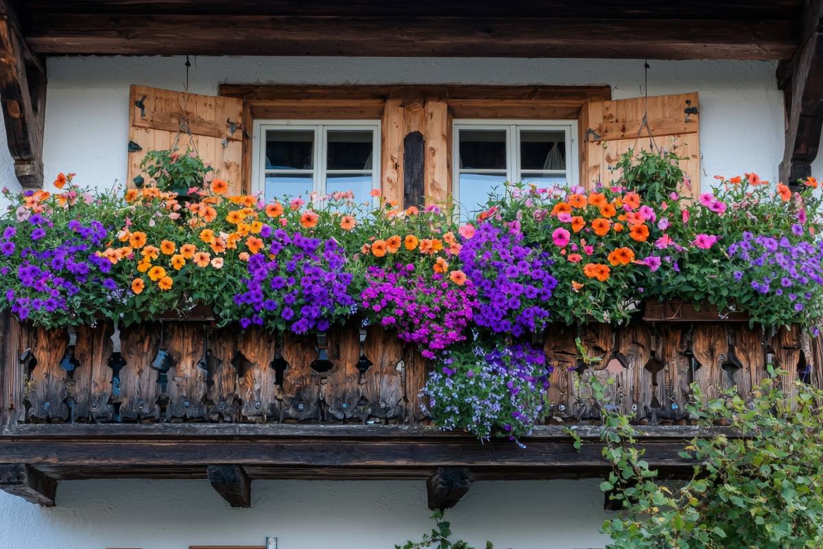 The queen of the balcony: surfinia