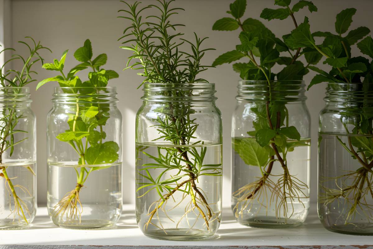 How to make the cuttings of aromatic plants