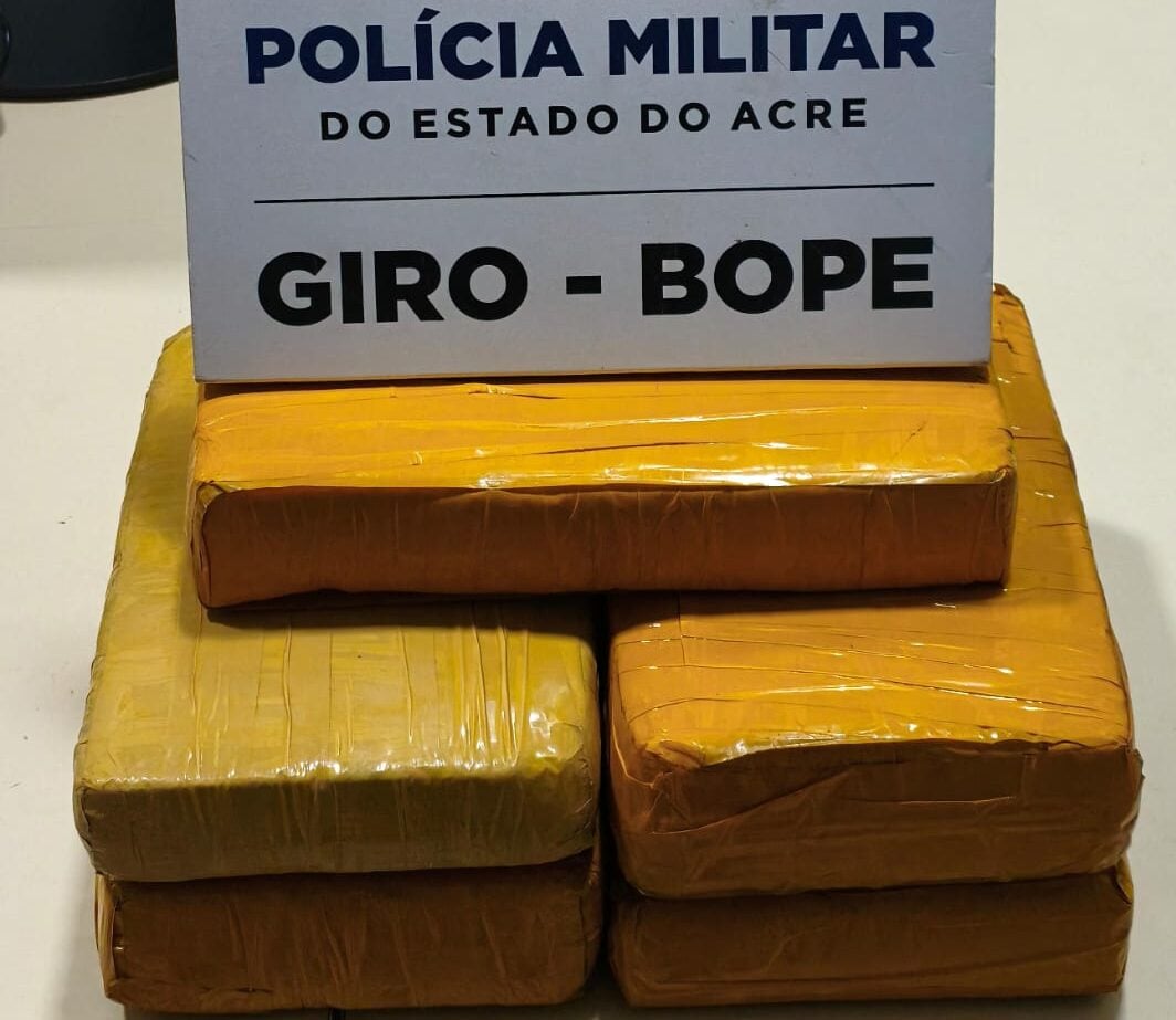 Man arrested in Rio Branco with drugs hidden in application delivery backpack