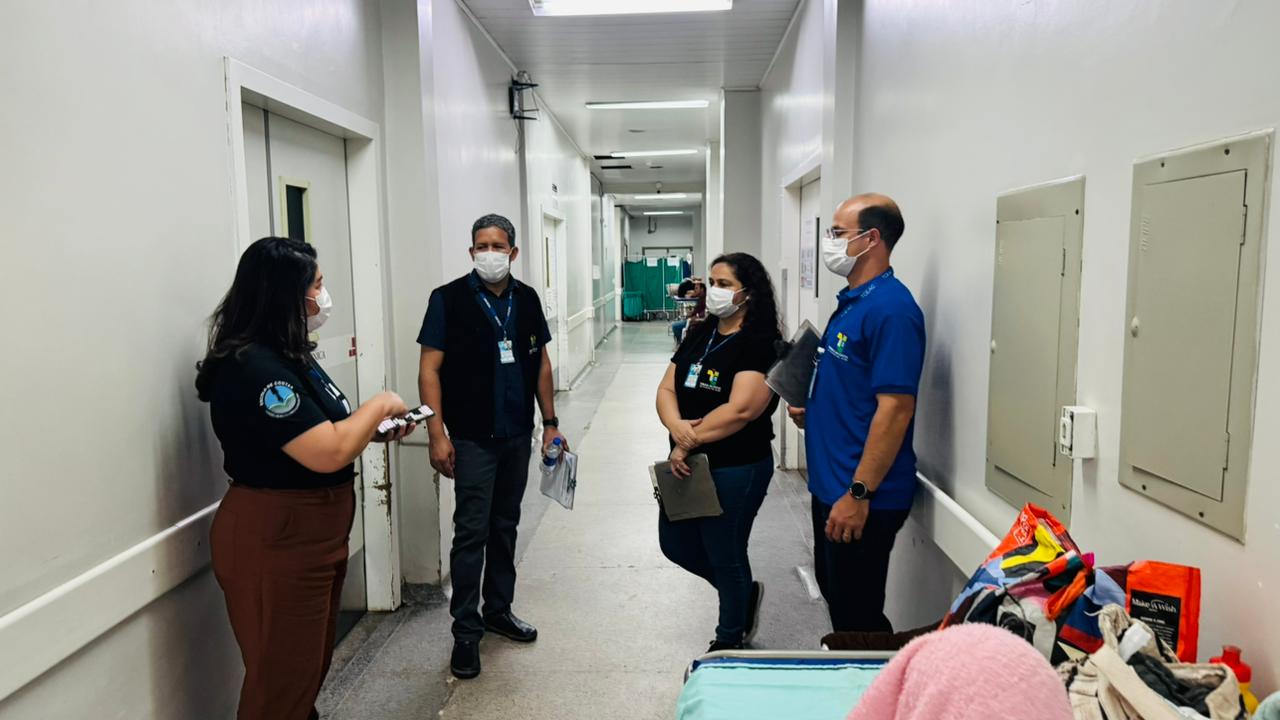 TCE-AC supervises emergency room to evaluate conditions of care to the population