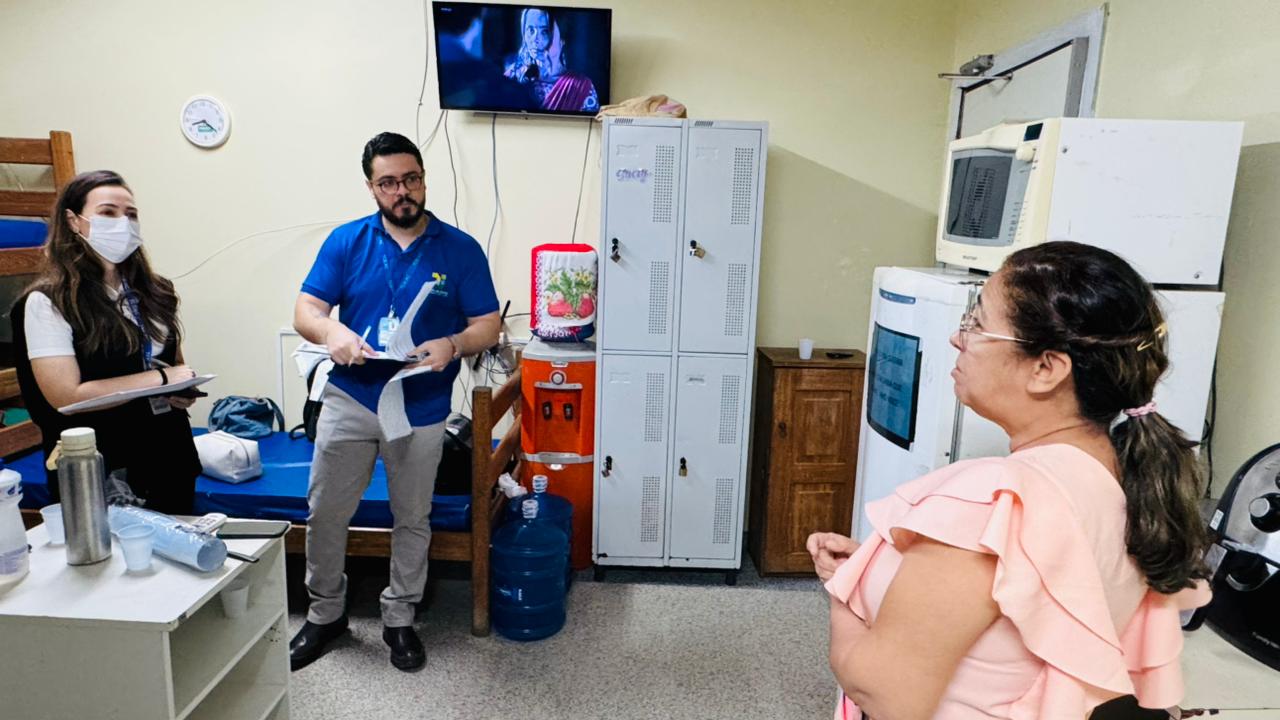 TCE-AC supervises emergency room to evaluate conditions of care to the population