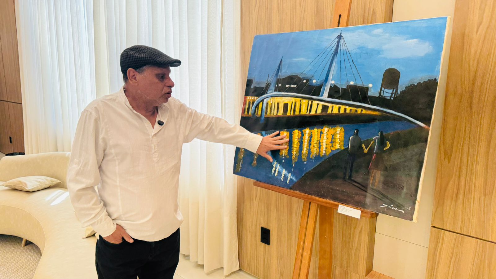 Amazonian colors and rereading of classics: TCE-AC exposes 21 works by acrean cartoonist Dim