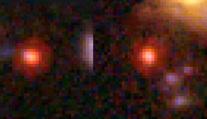 A new theory explains the “small red points” in the primordial universe