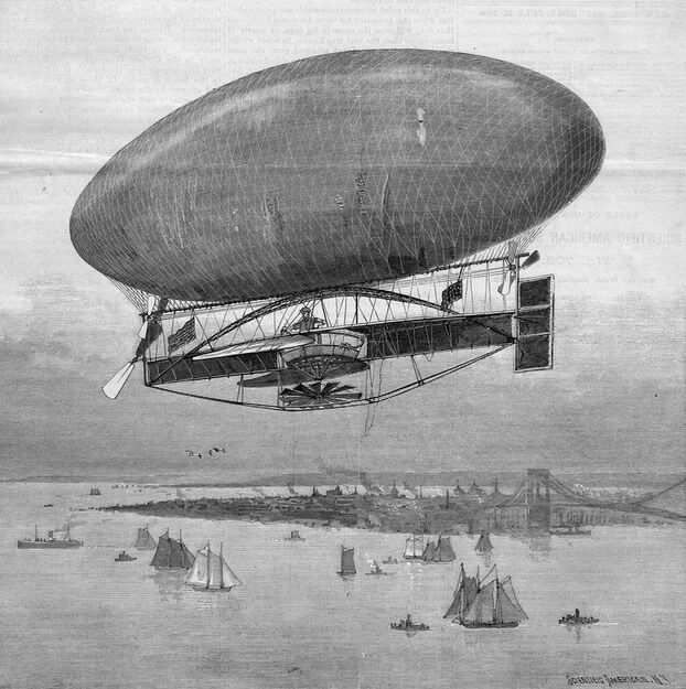 An aircraft disappeared in 1889 - and was never seen