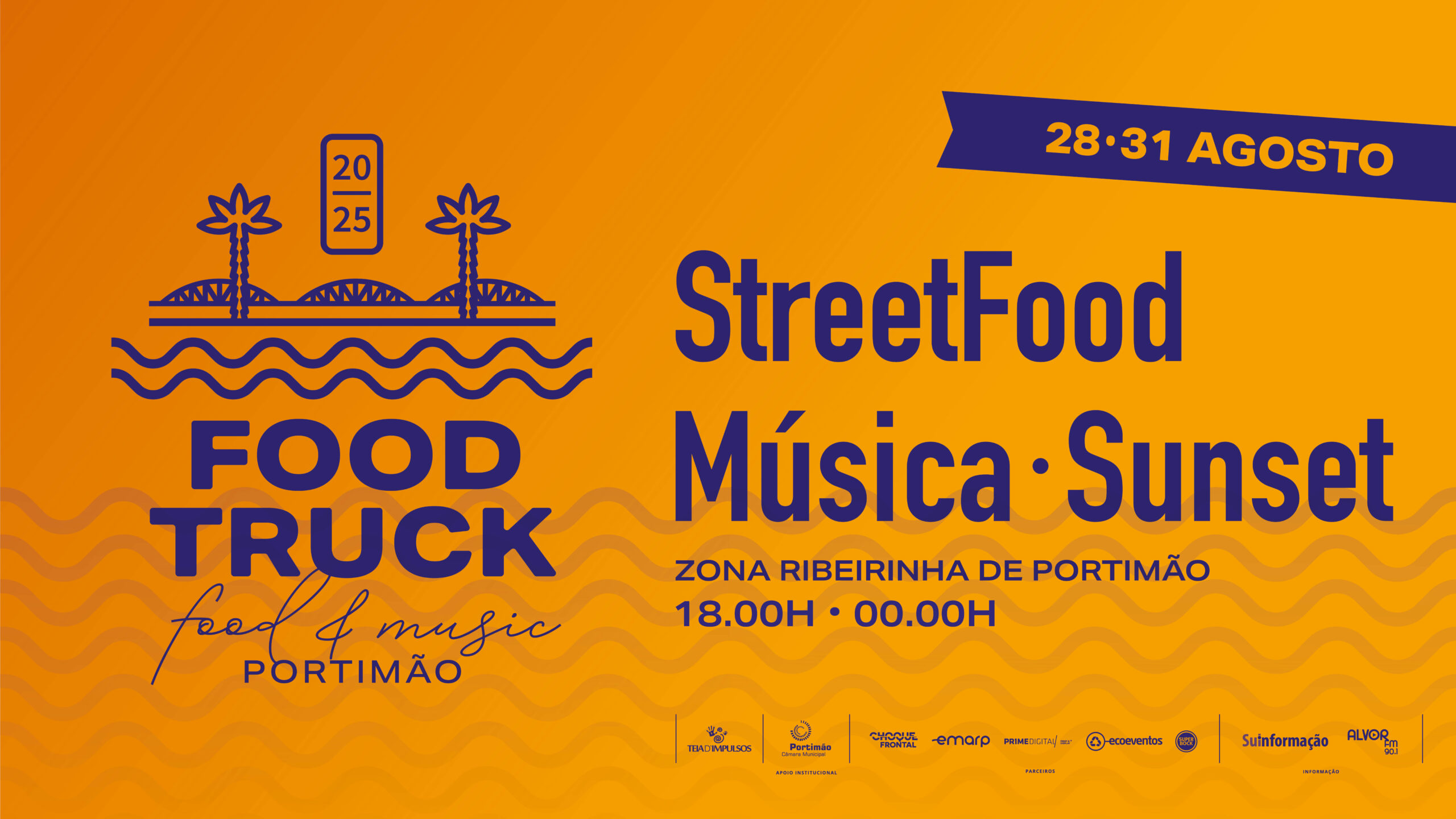 Portimão Foodtrucks brings flavors and music to the riverside area in August