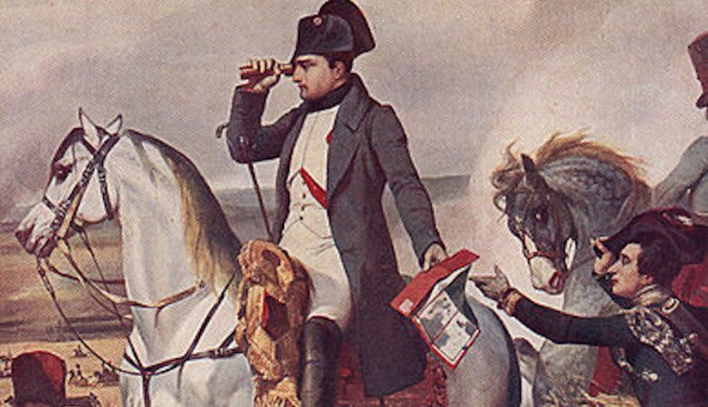 Before everyone drove on the left. Then arrived Napoleon