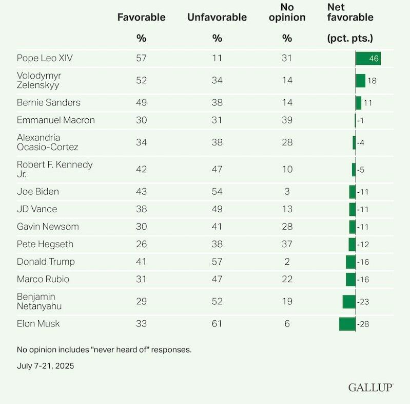 Musk is now the most hated man in America - a little ahead of Bibi