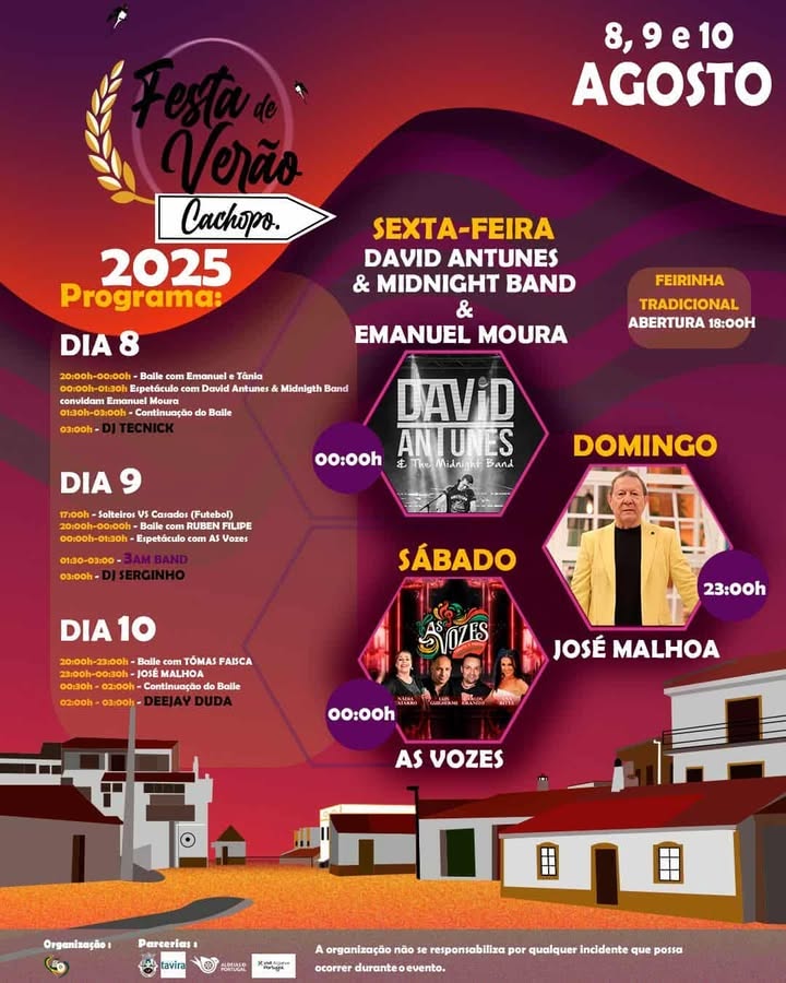 Cachopo party returns with big names in music and tribute to the emigrant community