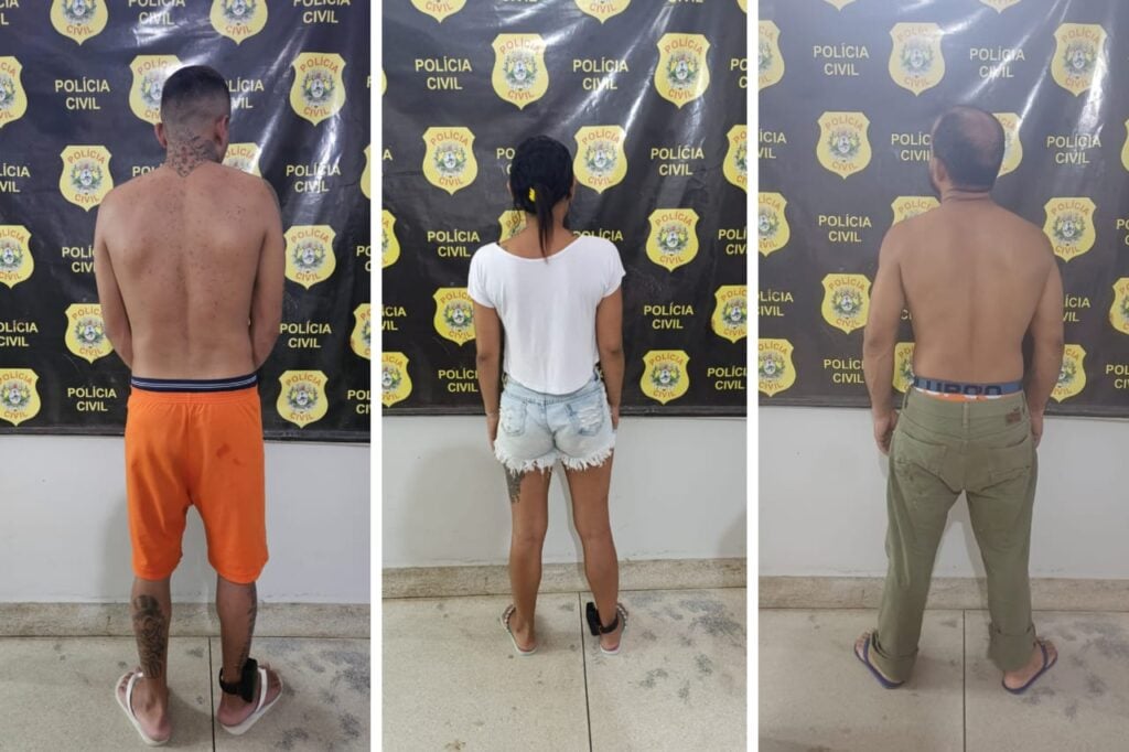 Police carries out operation and arrests three people for different crimes in the interior of Acre