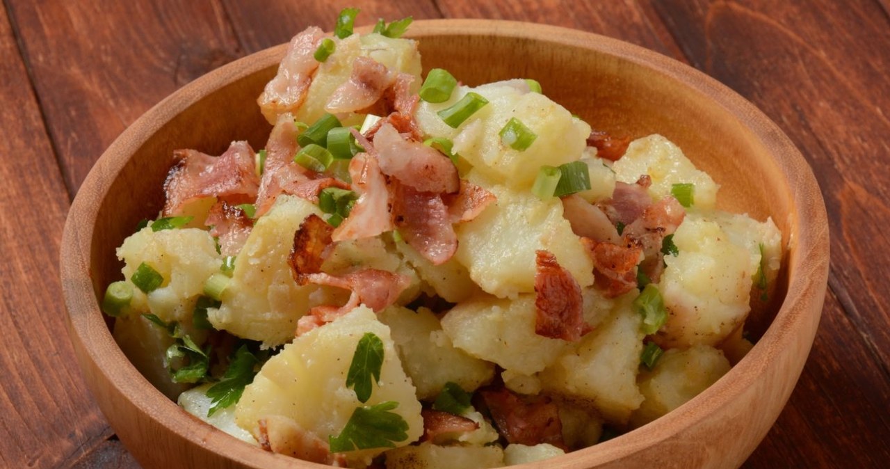 Grill potato salad. Pleasantly crunchy and has even more taste