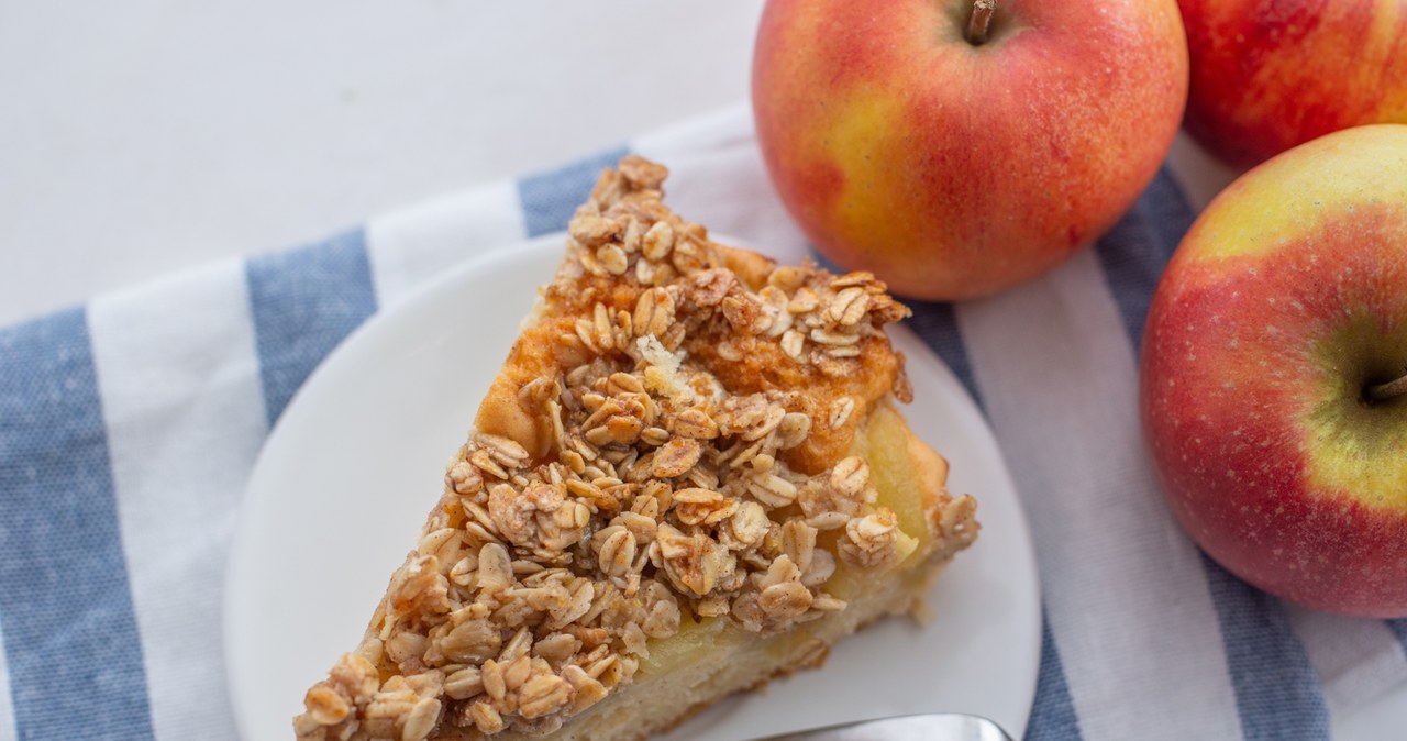 You can eat this apple pie even on a diet. All because of 1 healthy add -on