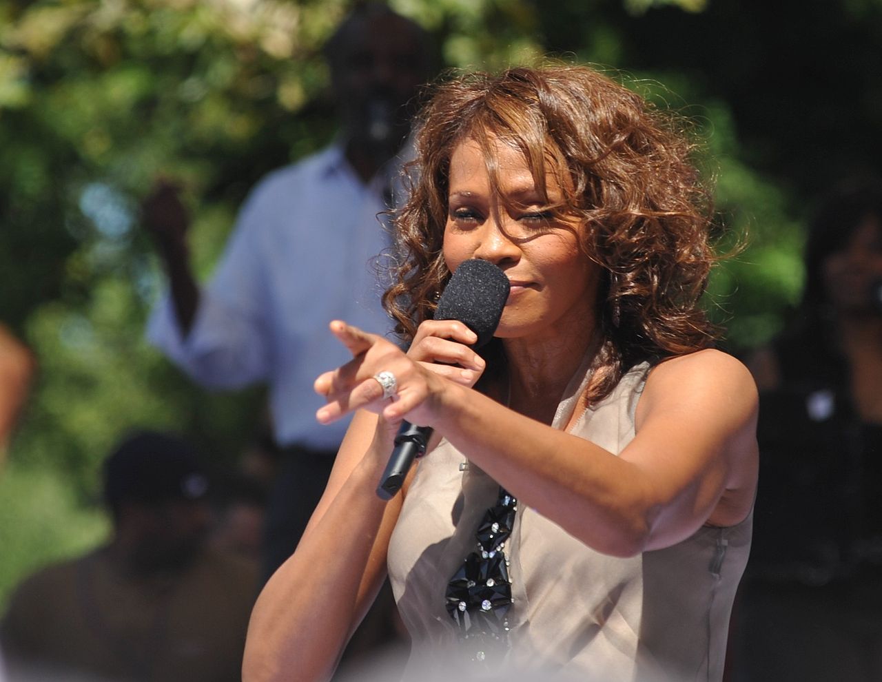Whitney Houston goes on tour. Has been dead for 13 years
