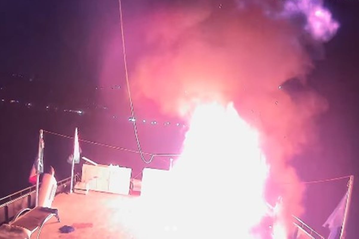 veja-segundo-ataque-de-drone-a-barco-de-brasiliense-com-destino-a-gaza