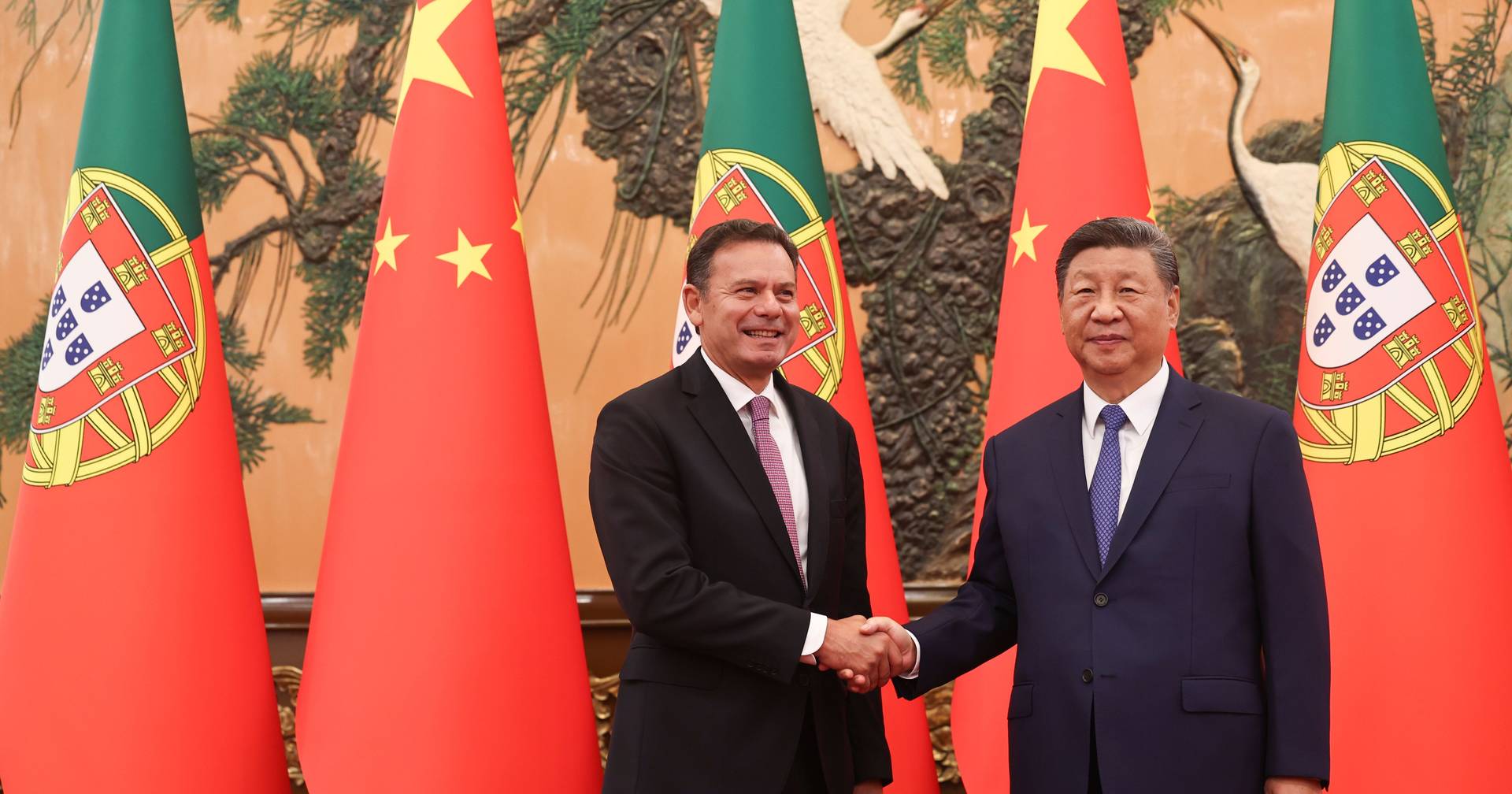 Xi Jinping says that "Portugal is" a good friend of China "and praises Guterres, Durão and Costa