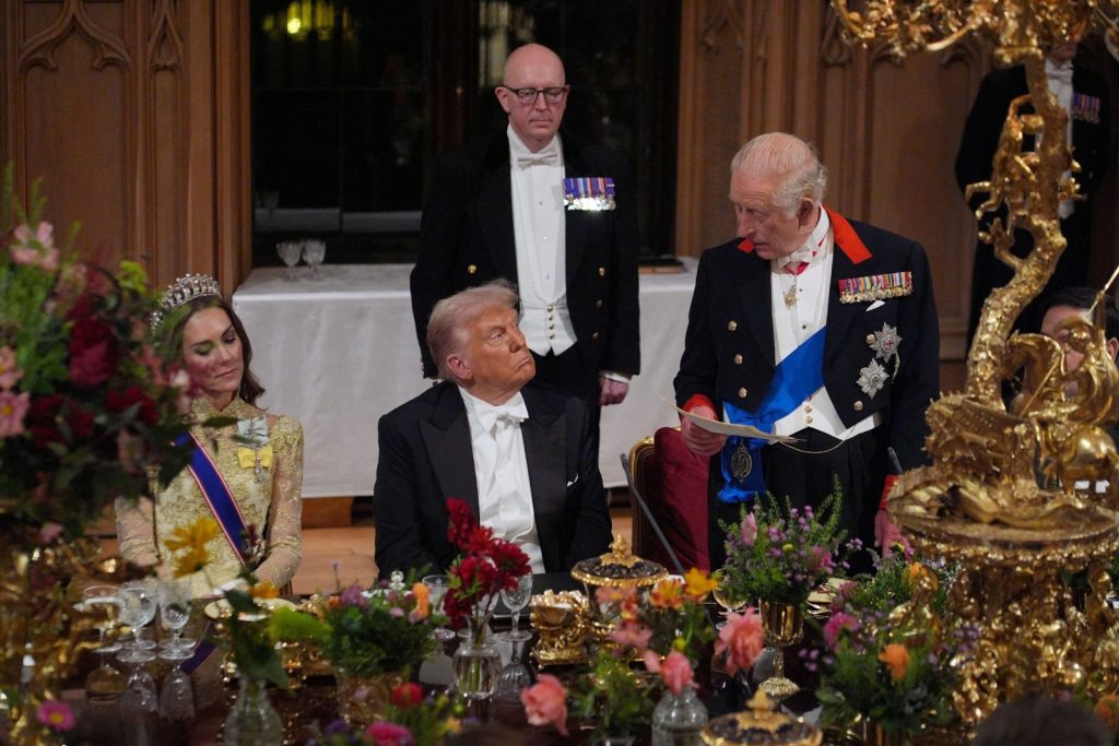 Royal dinner with background demonstrations: Charles and Trump talked about "eternal bond"