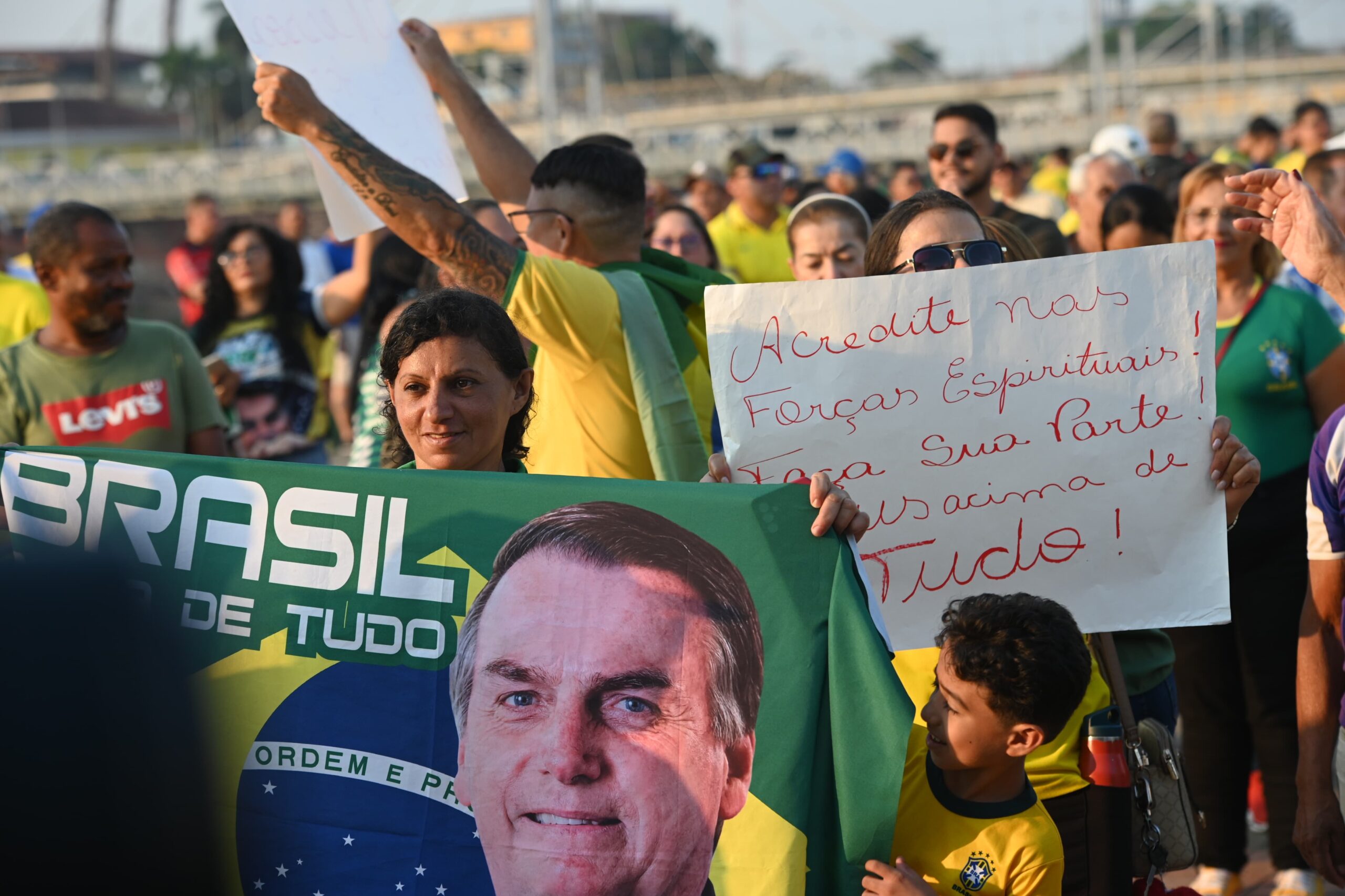 Act “React Brazil” takes Bolsonaro supporters to the streets of Rio Branco on September 7; See photos