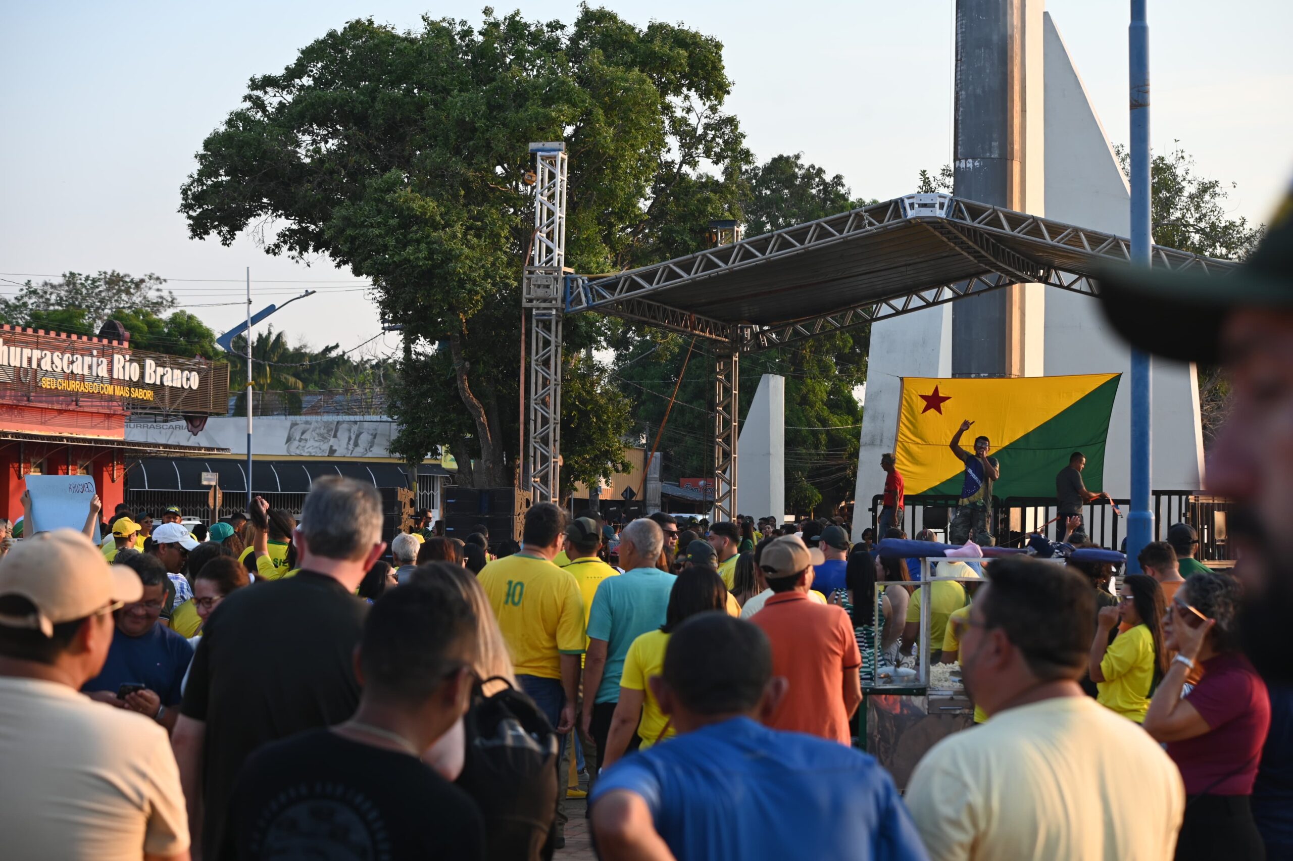 Act “React Brazil” takes Bolsonaro supporters to the streets of Rio Branco on September 7; See photos