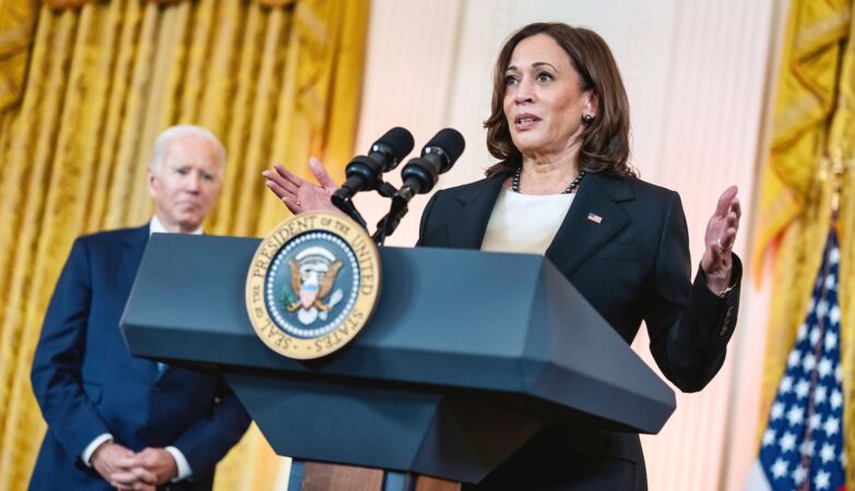 Kamala Harris admits: Joe Biden's candidacy was reckless