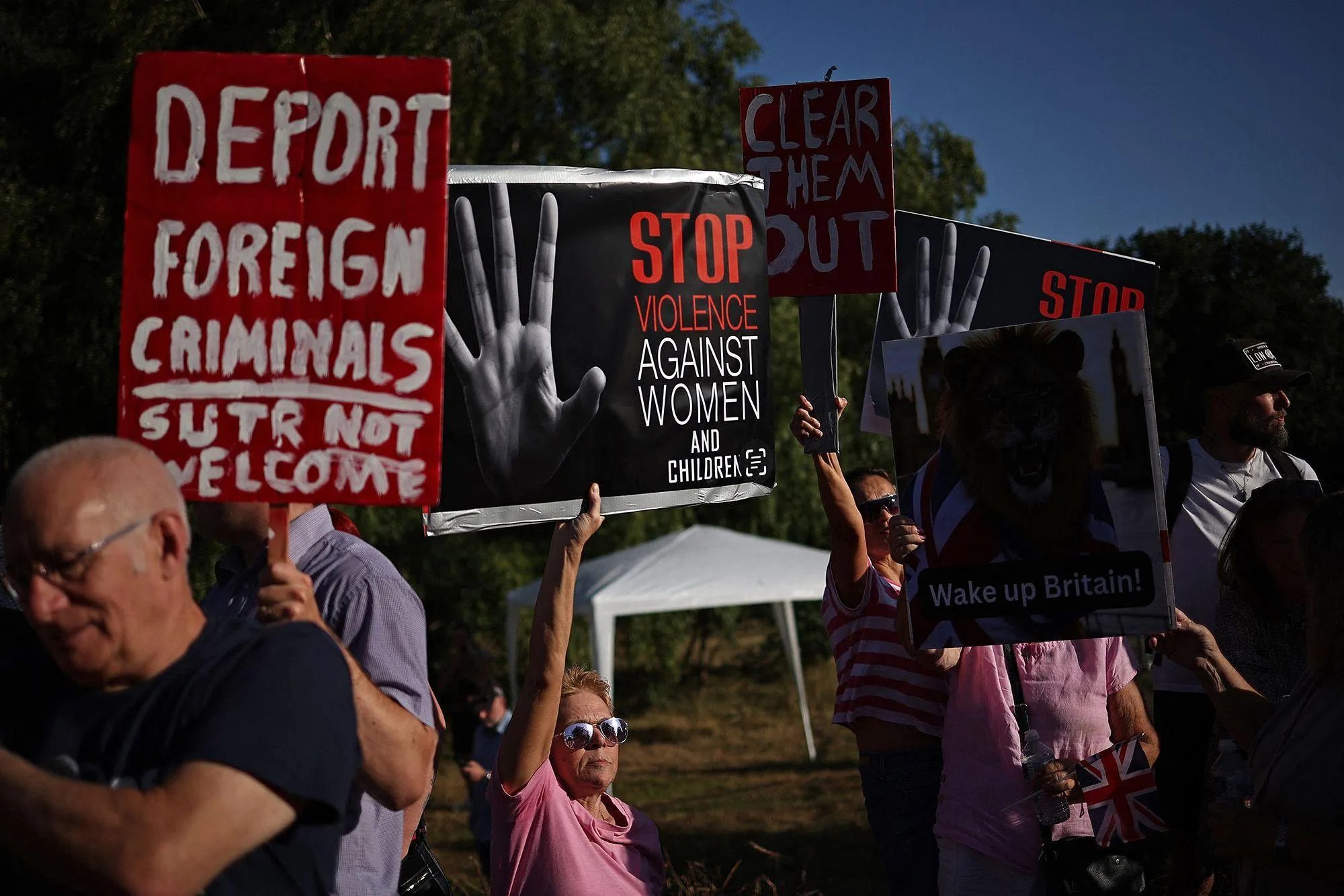 How British hotels have become a point of conflict in a furious debate on immigration