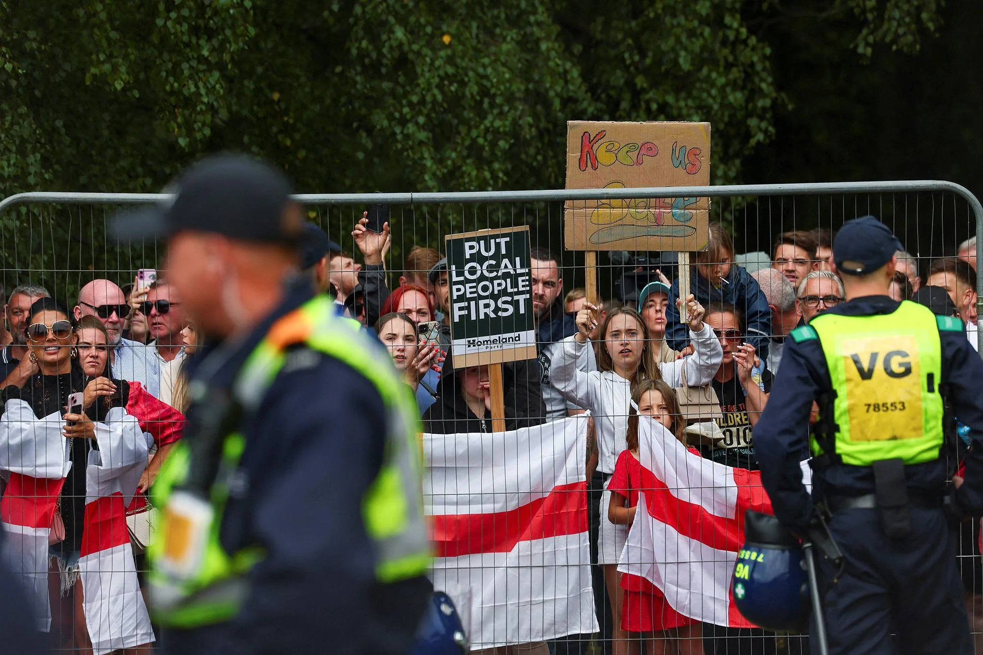 How British hotels have become a point of conflict in a furious debate on immigration