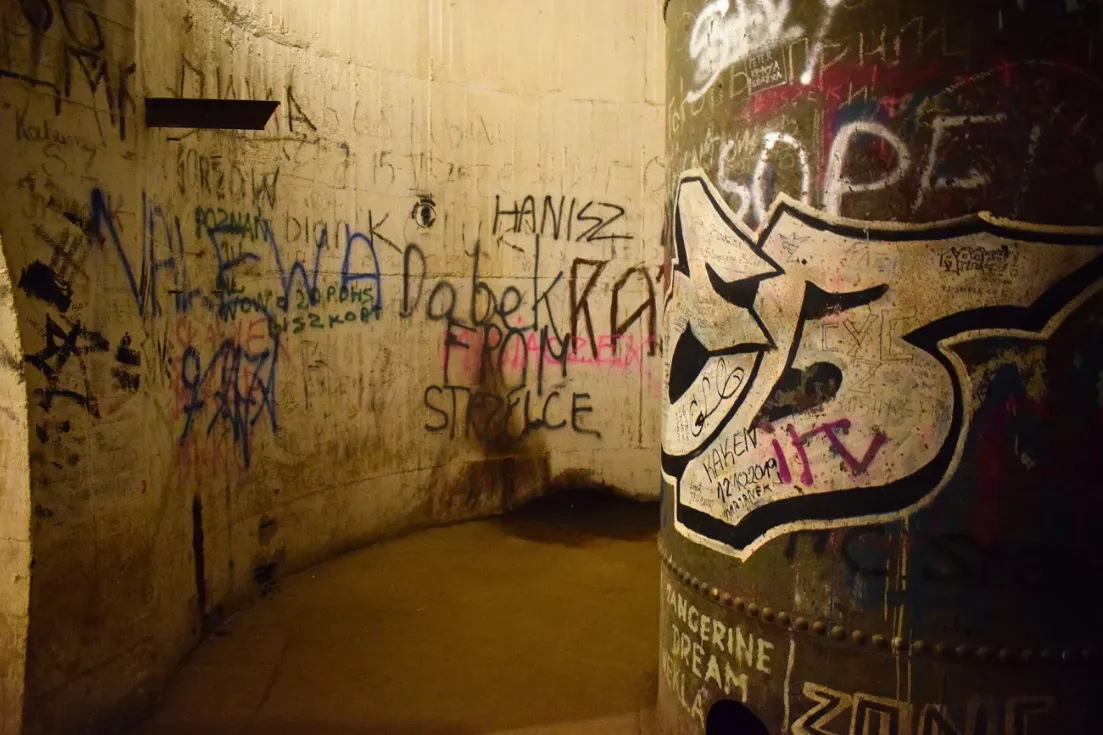 There is a Nazi underground megation hidden by the beautiful rural landscape of Poland