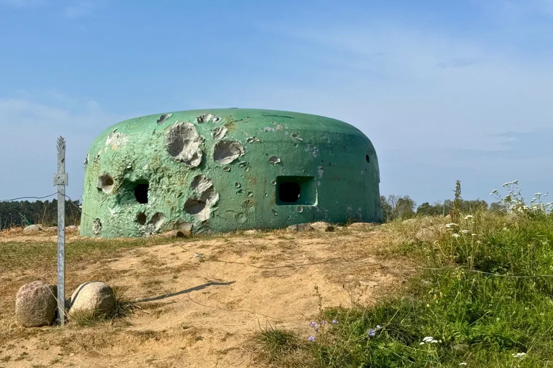 There is a Nazi underground megation hidden by the beautiful rural landscape of Poland