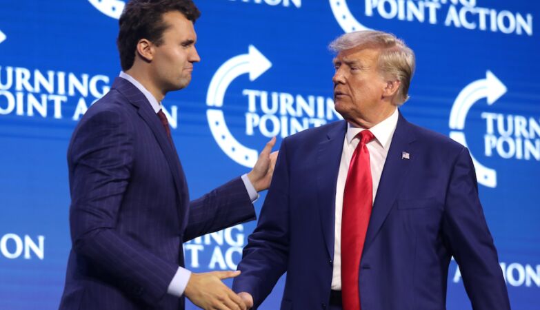 Charlie Kirk was shot dead. Trump attributes guilty to words