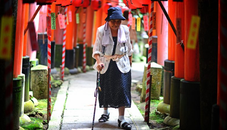 Japan has 100,000 people over 100