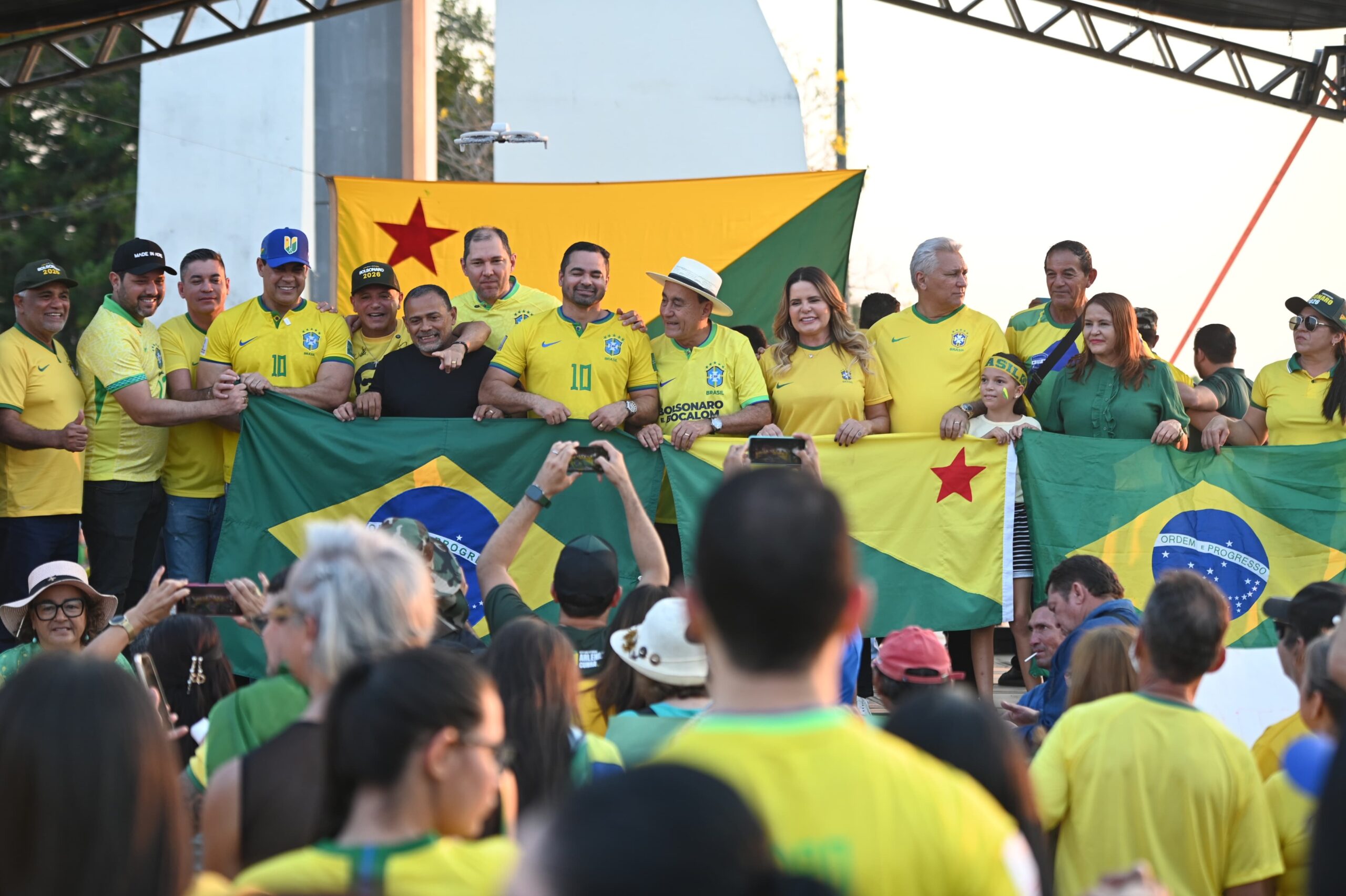 Act “React Brazil” takes Bolsonaro supporters to the streets of Rio Branco on September 7; See photos