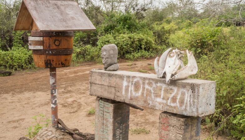 On the island with the most bizarre mail in the world, tourists are the postmen