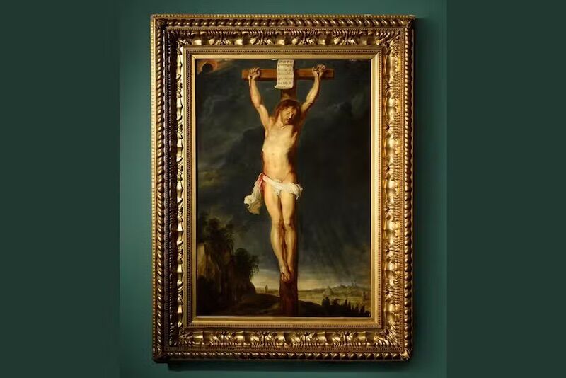 No one knew of “Christ on the cross” 400 years ago - it was in a mansion in Paris