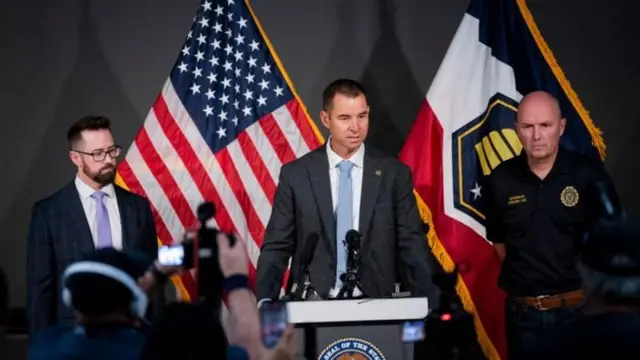 Press conference in Utah
