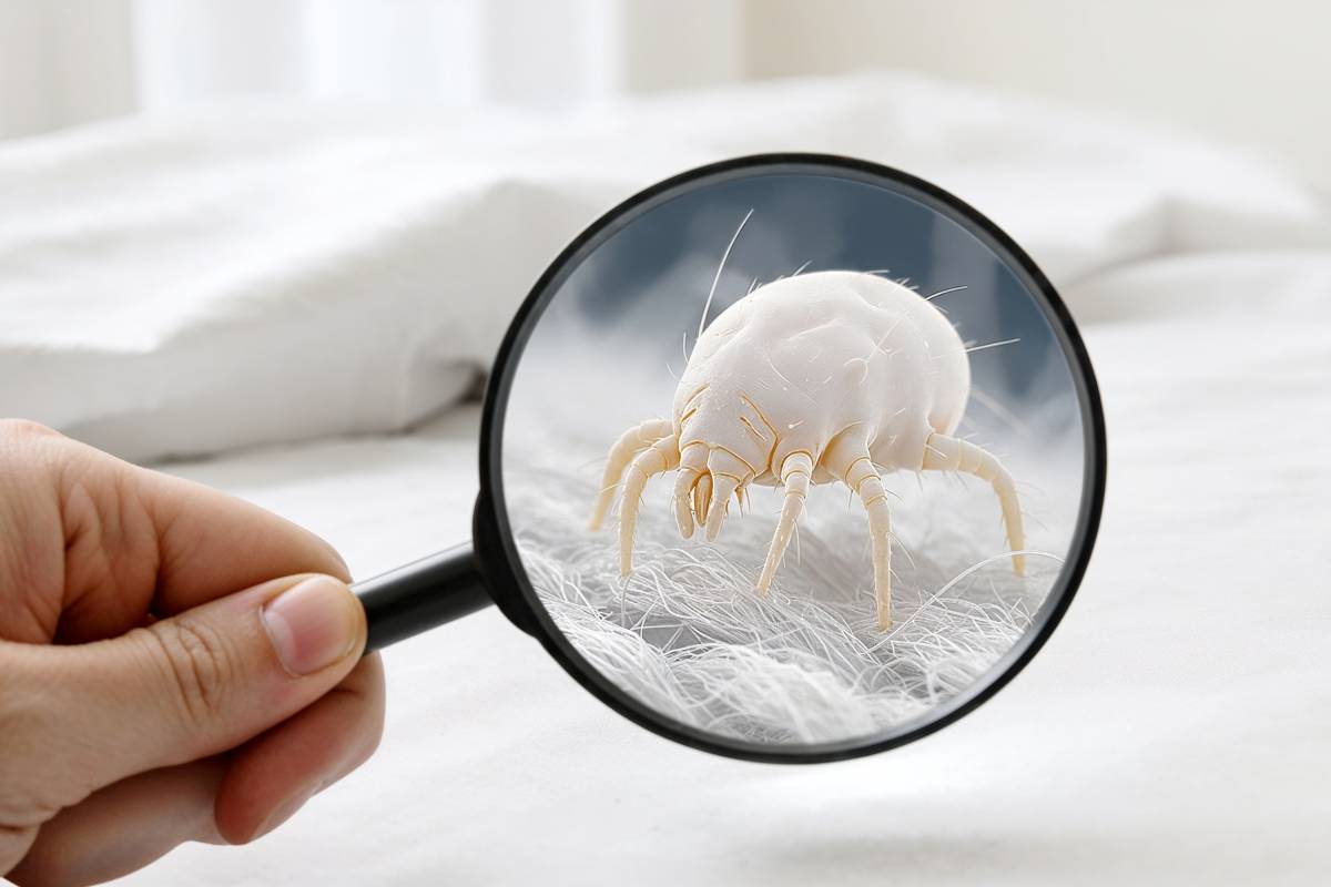 Natural remedies against mites in the house