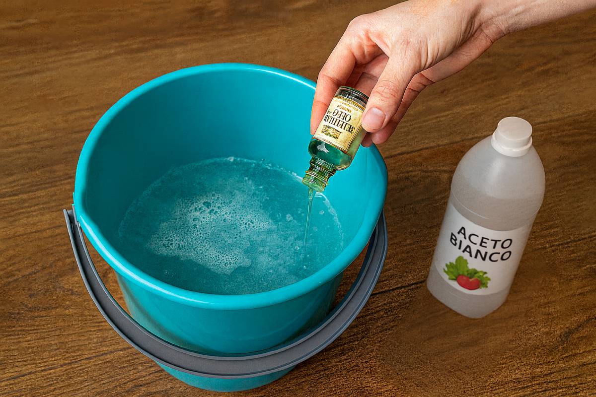 DIY mixture to clean the floors
