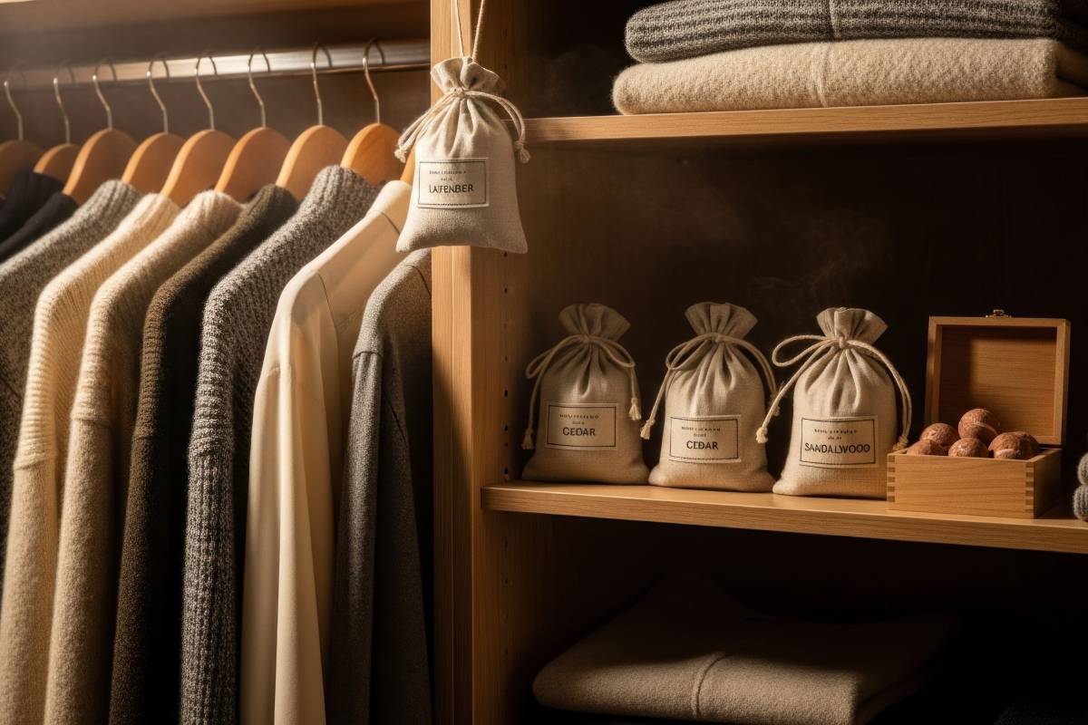 How to change the air inside the wardrobes